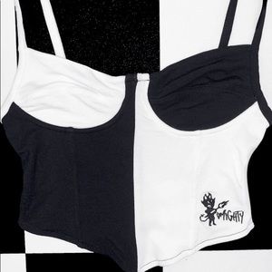 Corset Cami Crop Top